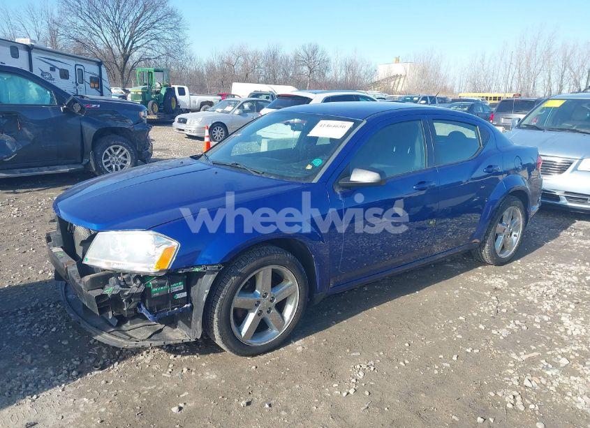 Photo 2 of 2013 Dodge Avenger SE (VIN 1C3CDZAB3DN541627)