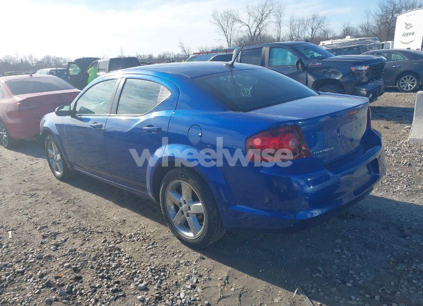 Photo 3 of 2013 Dodge Avenger SE (VIN 1C3CDZAB3DN541627)