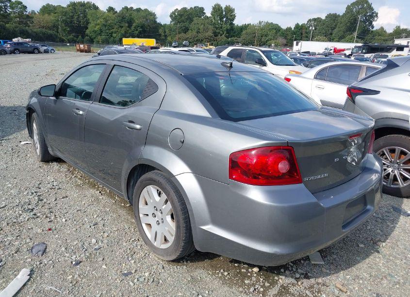 Photo 3 of 2013 Dodge Avenger SE (VIN 1C3CDZAB3DN598815)