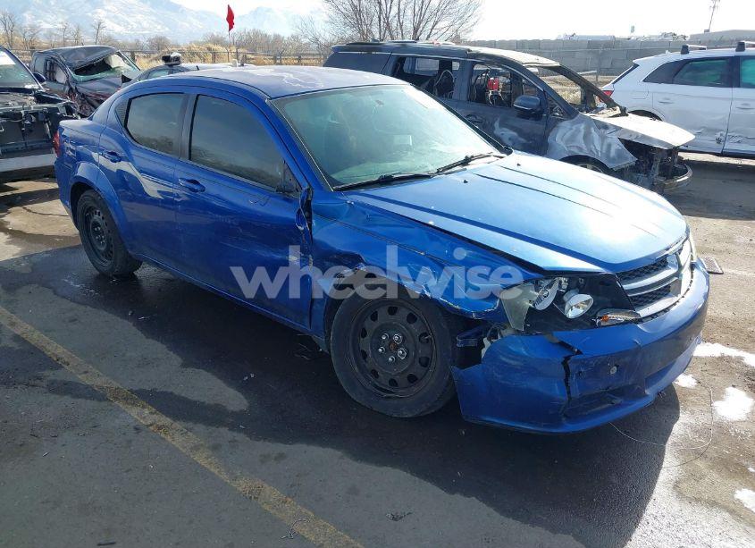 2013 Dodge Avenger SE (VIN 1C3CDZAB3DN629044) main photo