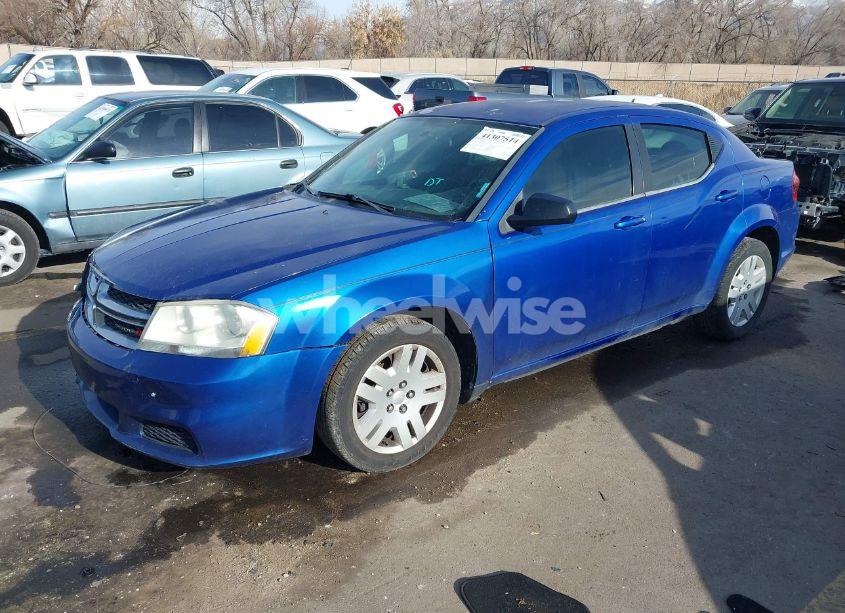 Photo 2 of 2013 Dodge Avenger SE (VIN 1C3CDZAB3DN629044)