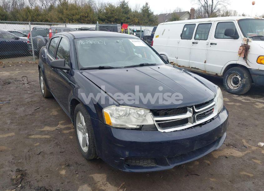 2013 Dodge Avenger SE (VIN 1C3CDZAB3DN664912) main photo