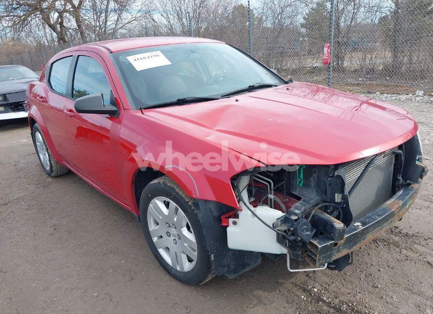 2014 Dodge Avenger SE (VIN 1C3CDZAB3EN116619) main photo