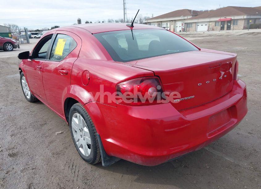 Photo 3 of 2014 Dodge Avenger SE (VIN 1C3CDZAB3EN116619)