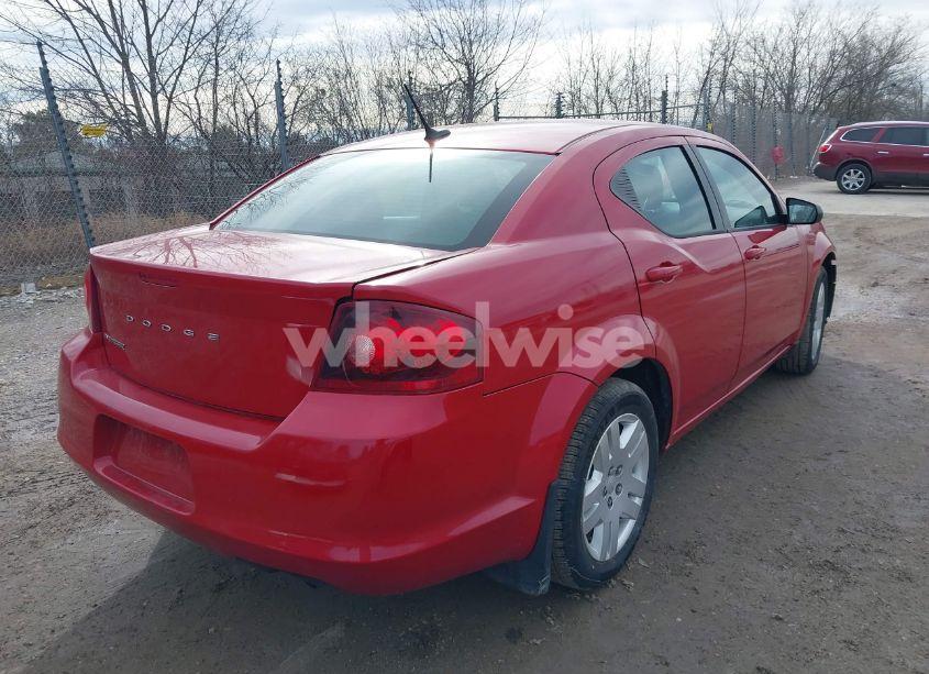 Photo 4 of 2014 Dodge Avenger SE (VIN 1C3CDZAB3EN116619)