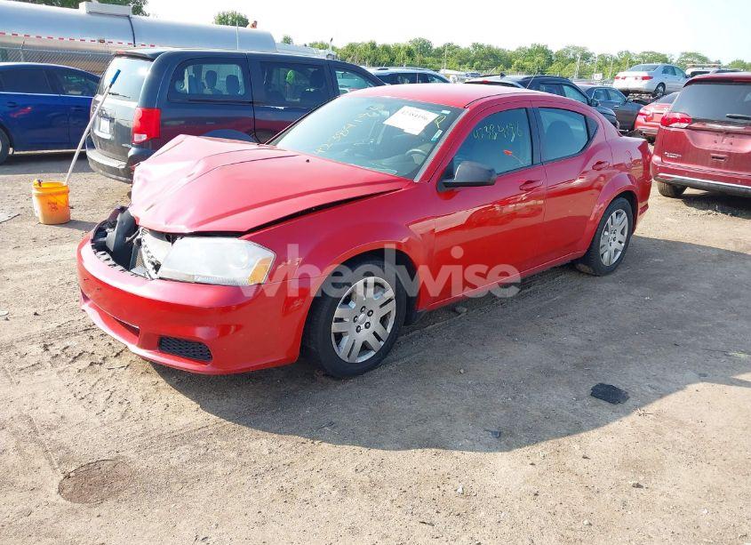 Photo 2 of 2014 Dodge Avenger SE (VIN 1C3CDZAB3EN130701)