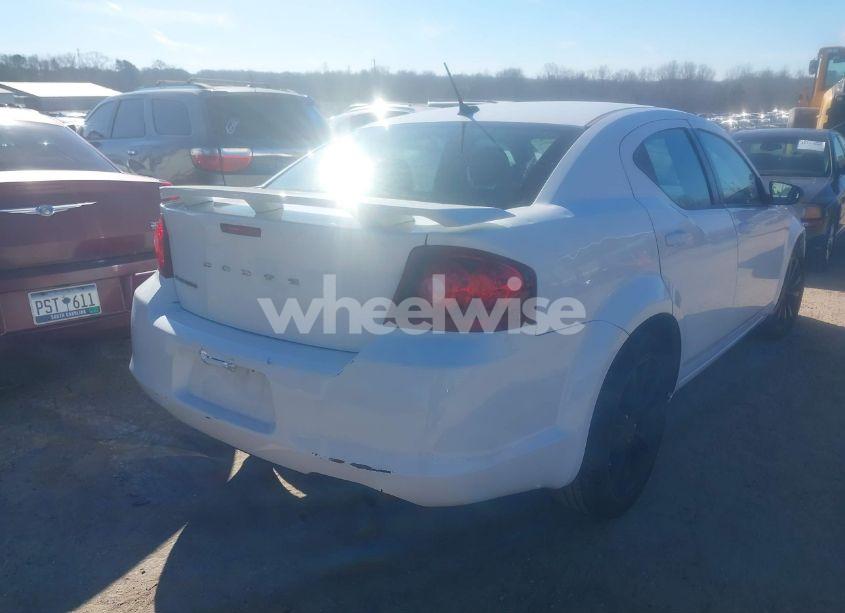 Photo 4 of 2014 Dodge Avenger SE (VIN 1C3CDZAB3EN154254)