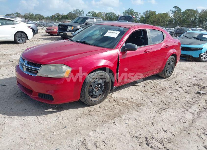 Photo 2 of 2014 Dodge Avenger SE (VIN 1C3CDZAB3EN238557)