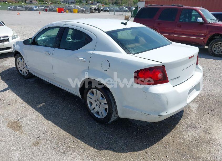 Photo 3 of 2012 Dodge Avenger SE (VIN 1C3CDZAB4CN109420)
