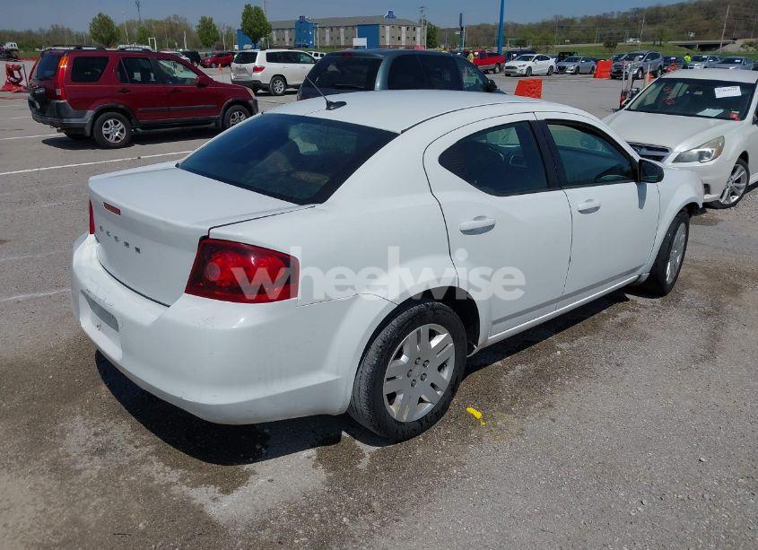 Photo 4 of 2012 Dodge Avenger SE (VIN 1C3CDZAB4CN109420)