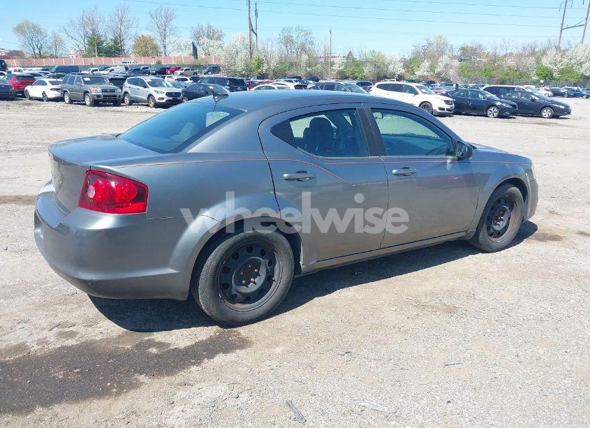 Photo 4 of 2012 Dodge Avenger SE (VIN 1C3CDZAB4CN206908)