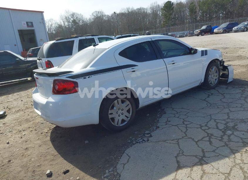 Photo 4 of 2014 Dodge Avenger SE (VIN 1C3CDZAB4EN111381)