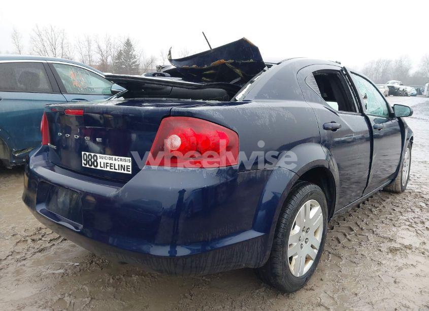 Photo 4 of 2014 Dodge Avenger SE (VIN 1C3CDZAB4EN149662)