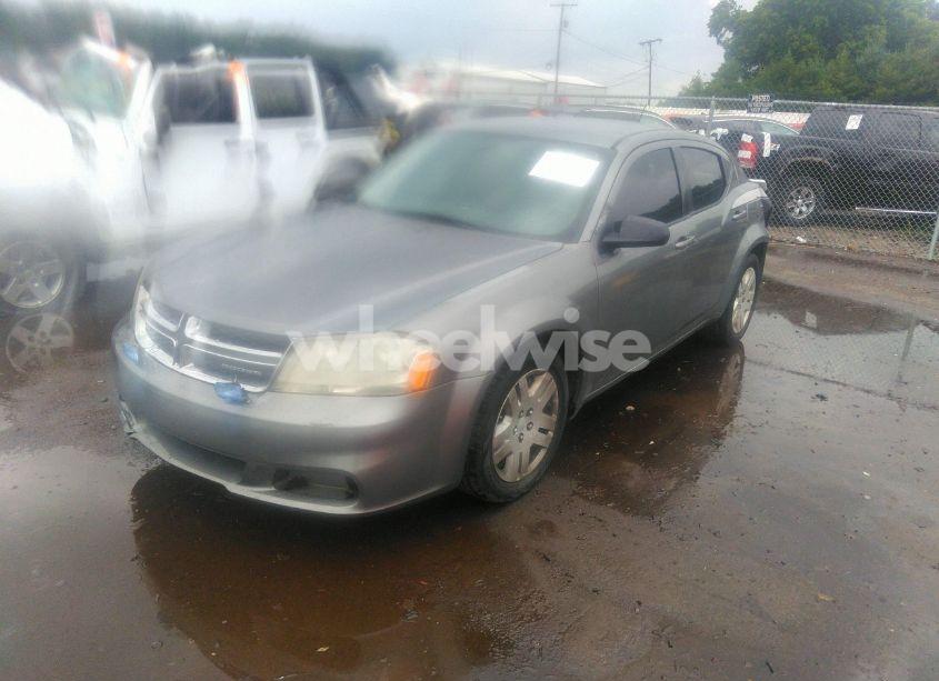 Photo 2 of 2012 Dodge Avenger SE (VIN 1C3CDZAB5CN110219)
