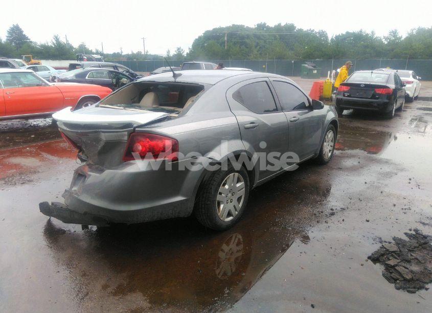 Photo 4 of 2012 Dodge Avenger SE (VIN 1C3CDZAB5CN110219)