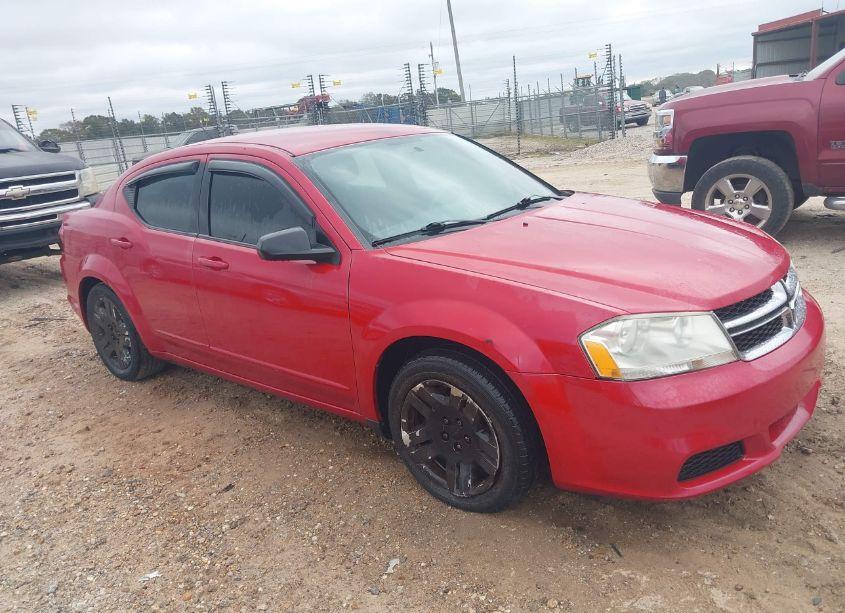 2012 Dodge Avenger SE (VIN 1C3CDZAB5CN193618) main photo
