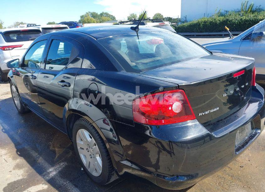 Photo 3 of 2012 Dodge Avenger SE (VIN 1C3CDZAB5CN243658)