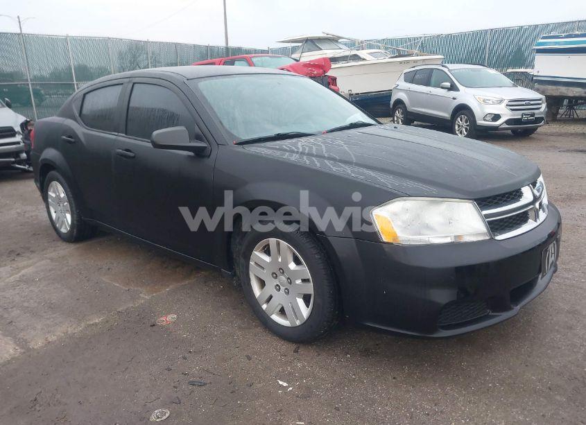 2012 Dodge Avenger SE (VIN 1C3CDZAB5CN293962) main photo