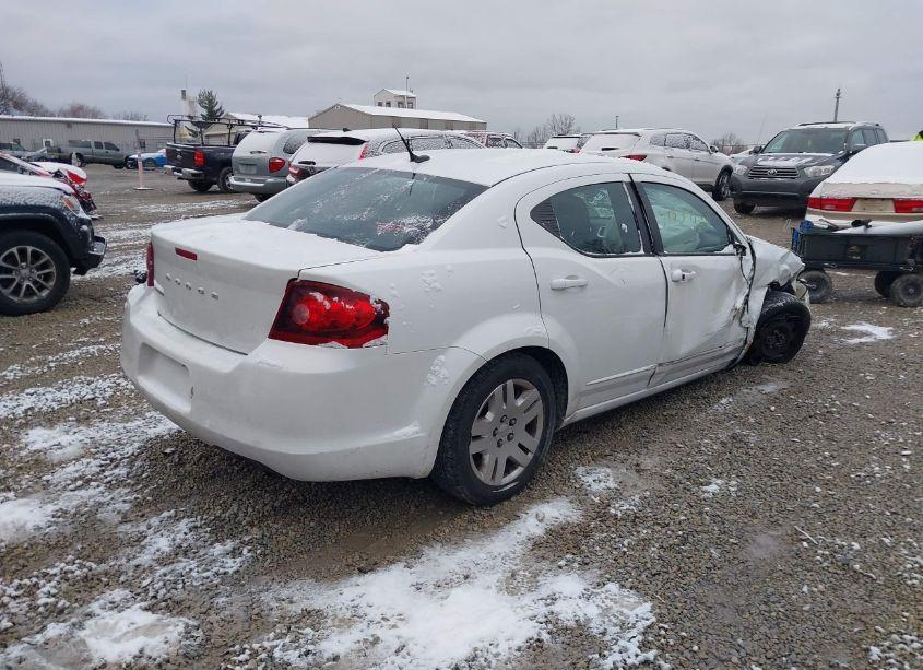 Photo 4 of 2012 Dodge Avenger SE (VIN 1C3CDZAB5CN322571)