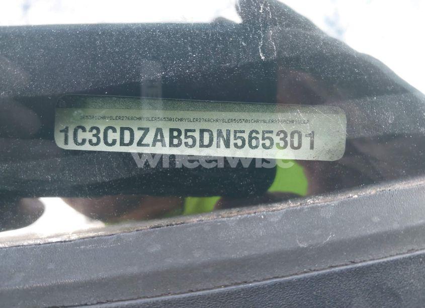 Photo 9 of 2013 Dodge Avenger SE (VIN 1C3CDZAB5DN565301)