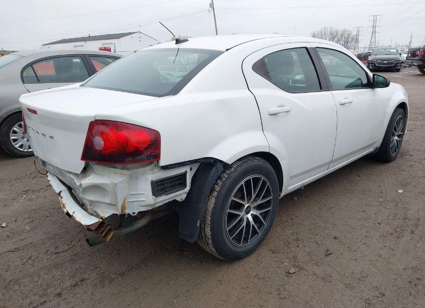 Photo 4 of 2013 Dodge Avenger SE (VIN 1C3CDZAB5DN605148)