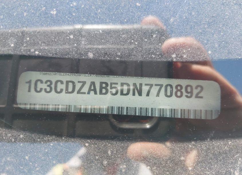 Photo 9 of 2013 Dodge Avenger SE (VIN 1C3CDZAB5DN770892)