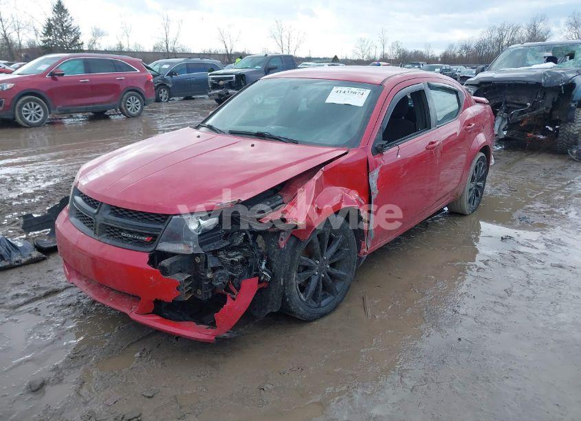 Photo 2 of 2014 Dodge Avenger SE (VIN 1C3CDZAB5EN238530)