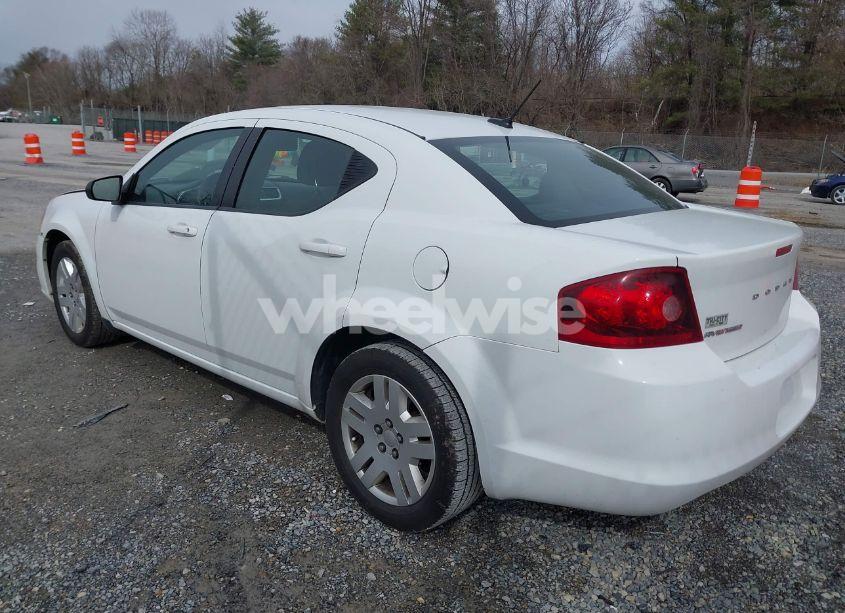 Photo 3 of 2012 Dodge Avenger SE (VIN 1C3CDZAB6CN128678)