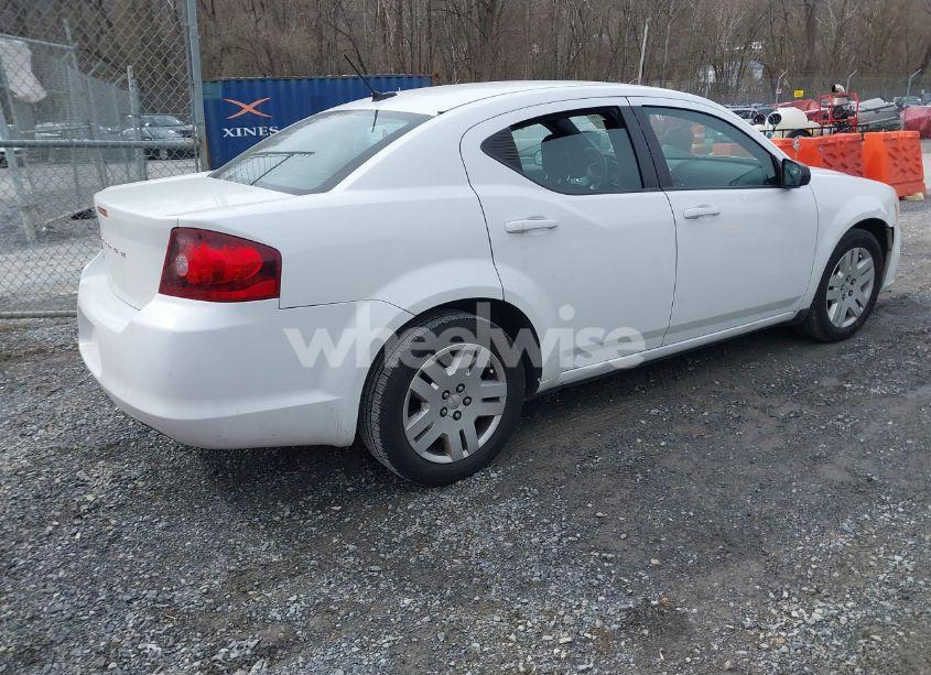 Photo 4 of 2012 Dodge Avenger SE (VIN 1C3CDZAB6CN128678)