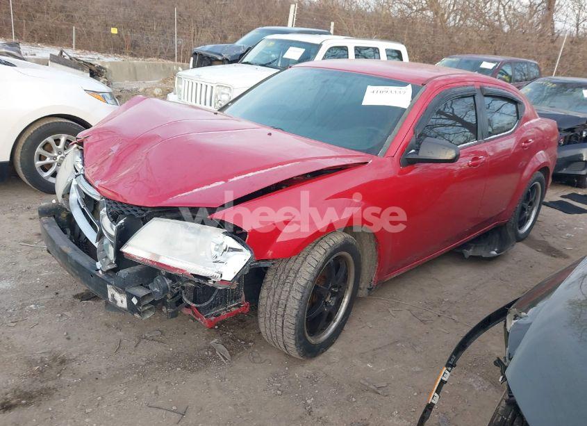 Photo 2 of 2012 Dodge Avenger SE (VIN 1C3CDZAB6CN211768)