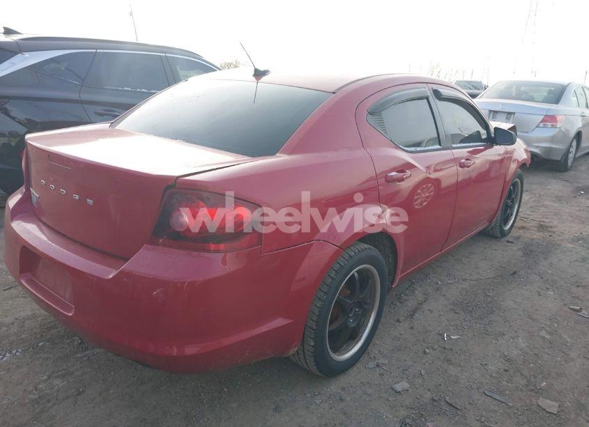 Photo 4 of 2012 Dodge Avenger SE (VIN 1C3CDZAB6CN211768)