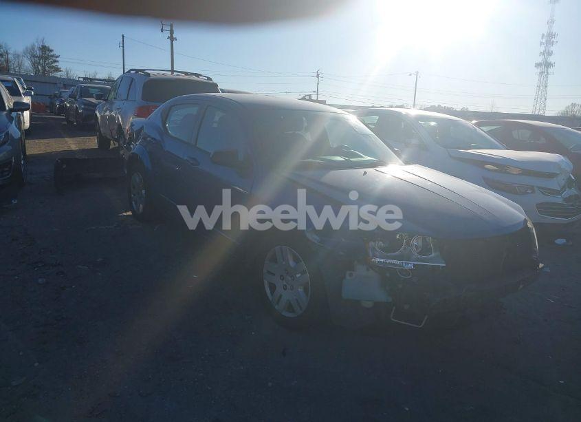 2012 Dodge Avenger SE (VIN 1C3CDZAB6CN323406) main photo