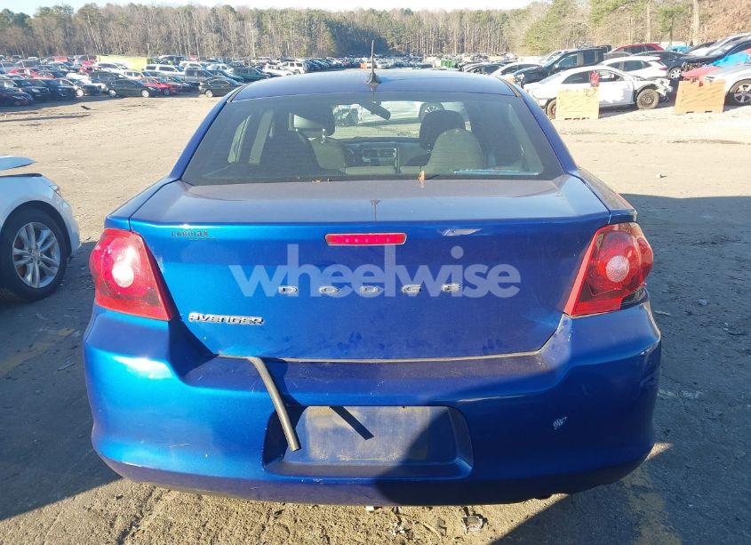 Photo 15 of 2012 Dodge Avenger SE (VIN 1C3CDZAB6CN323406)