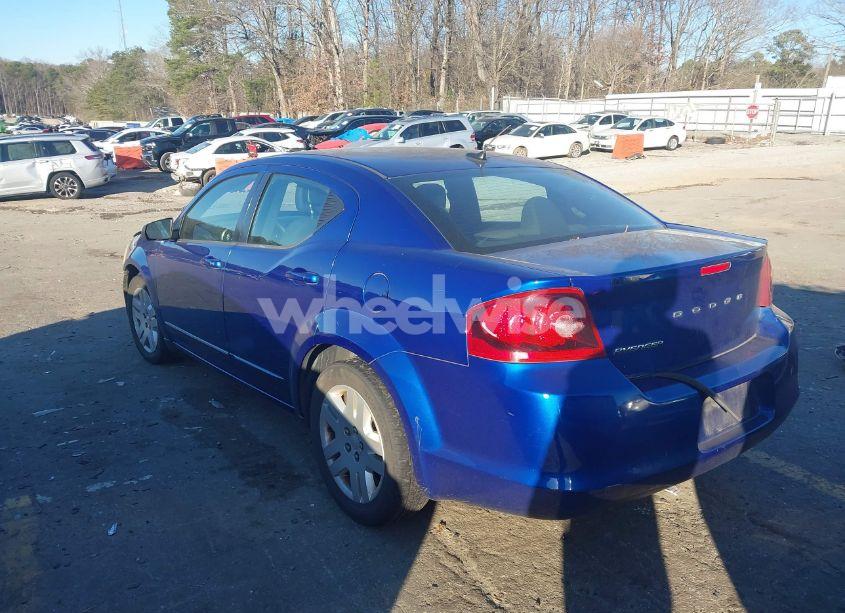 Photo 3 of 2012 Dodge Avenger SE (VIN 1C3CDZAB6CN323406)