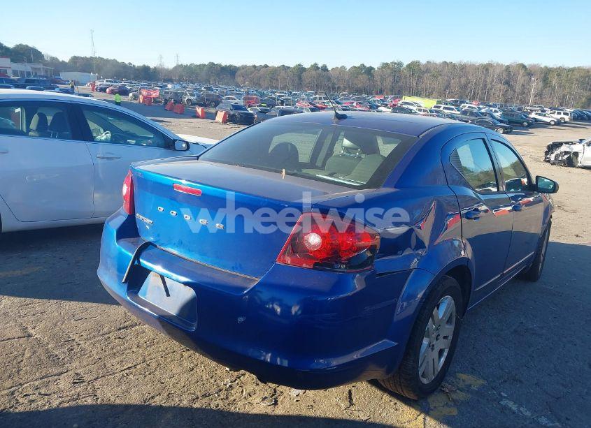 Photo 4 of 2012 Dodge Avenger SE (VIN 1C3CDZAB6CN323406)