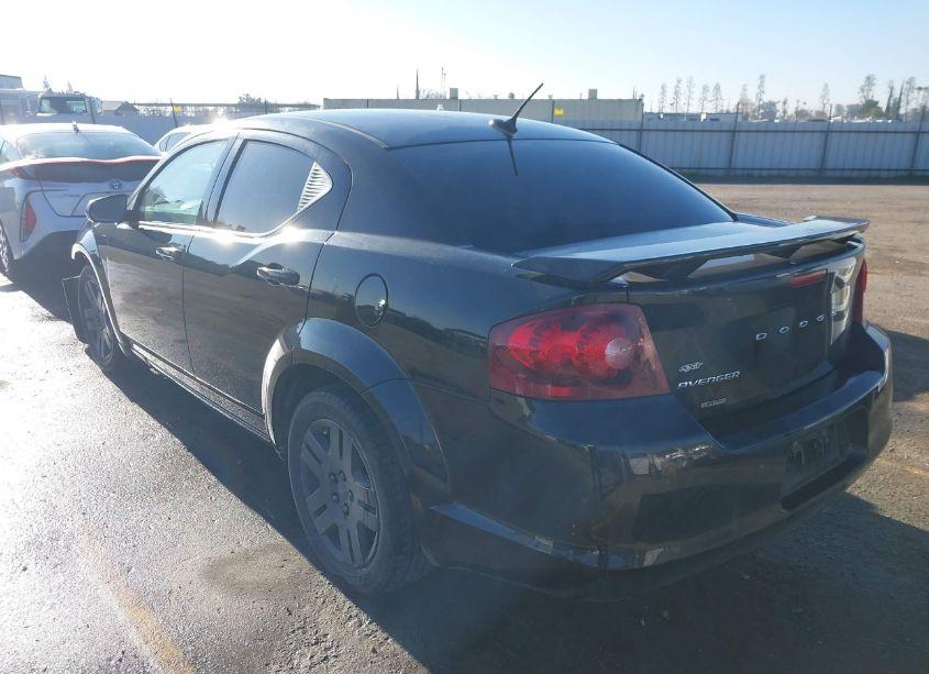 Photo 3 of 2013 Dodge Avenger SE (VIN 1C3CDZAB6DN567154)