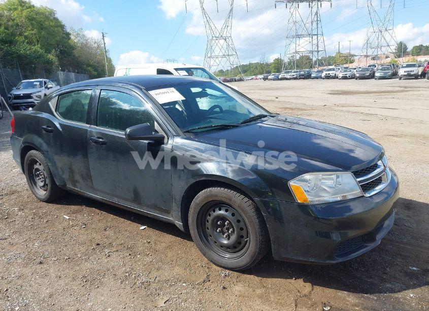 2013 Dodge Avenger SE (VIN 1C3CDZAB6DN617597) main photo