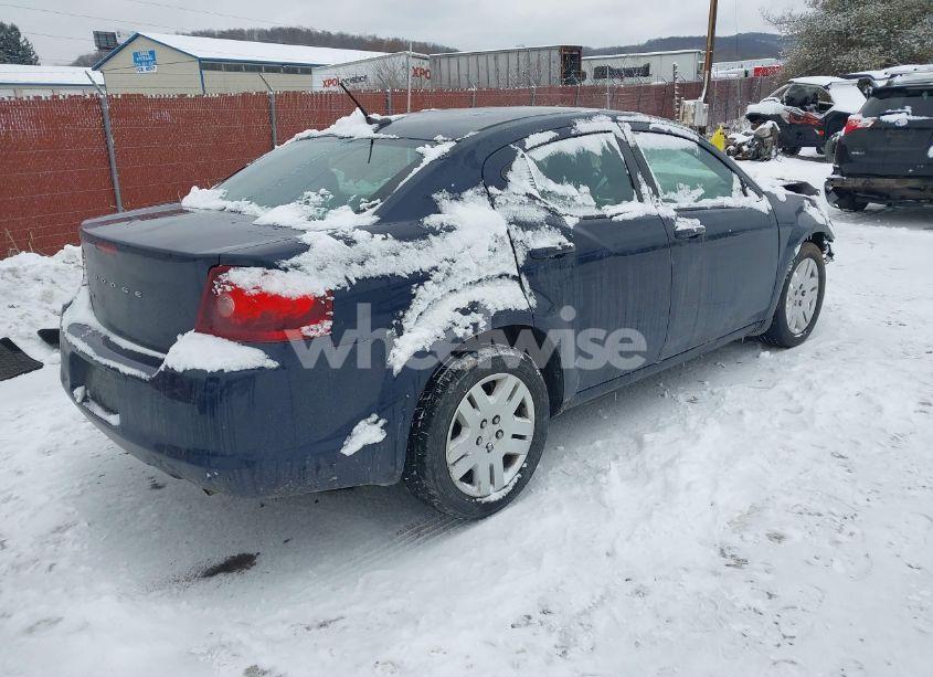 Photo 4 of 2013 Dodge Avenger SE (VIN 1C3CDZAB6DN634027)