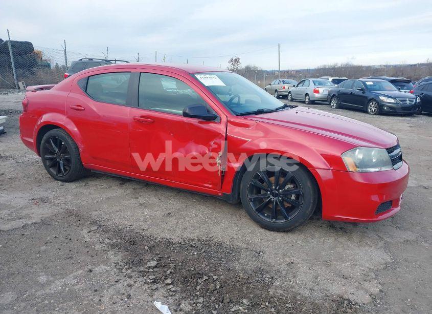 2014 Dodge Avenger SE (VIN 1C3CDZAB6EN228198) main photo