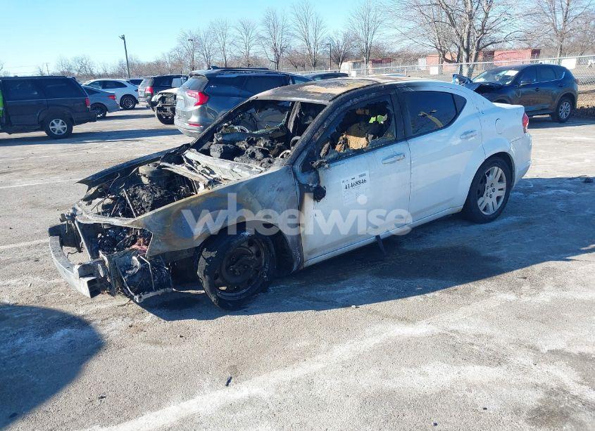 Photo 2 of 2012 Dodge Avenger SE (VIN 1C3CDZAB7CN110271)