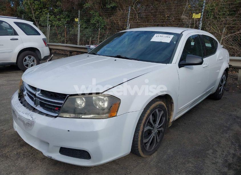 Photo 2 of 2012 Dodge Avenger SE (VIN 1C3CDZAB7CN231446)