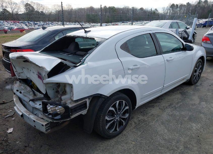 Photo 4 of 2012 Dodge Avenger SE (VIN 1C3CDZAB7CN231446)