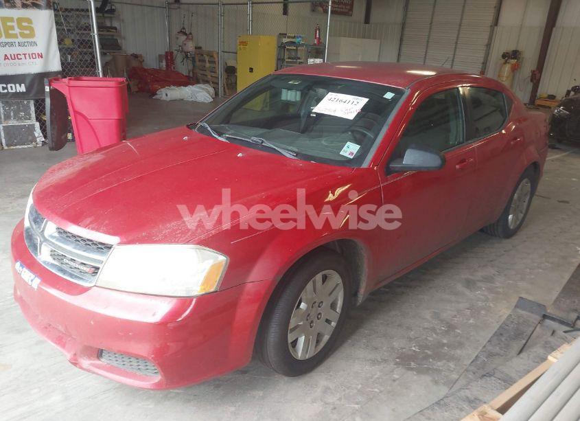 Photo 2 of 2012 Dodge Avenger SE (VIN 1C3CDZAB7CN238431)