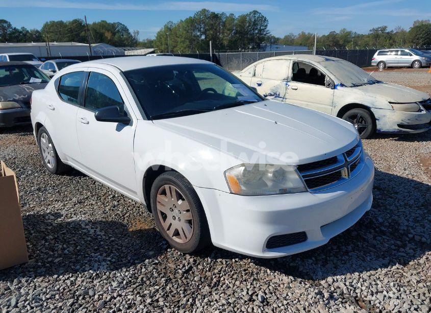 2012 Dodge Avenger SE (VIN 1C3CDZAB7CN269890) main photo