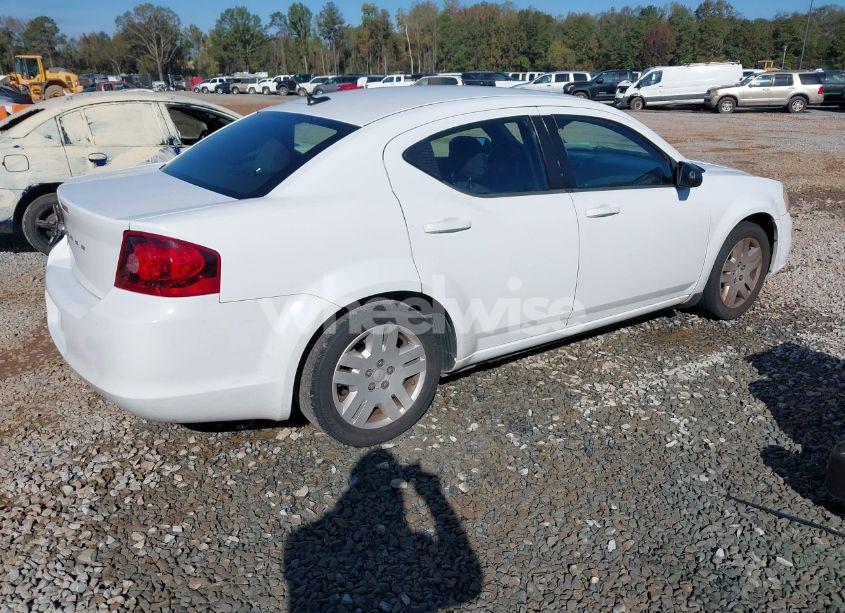 Photo 4 of 2012 Dodge Avenger SE (VIN 1C3CDZAB7CN269890)