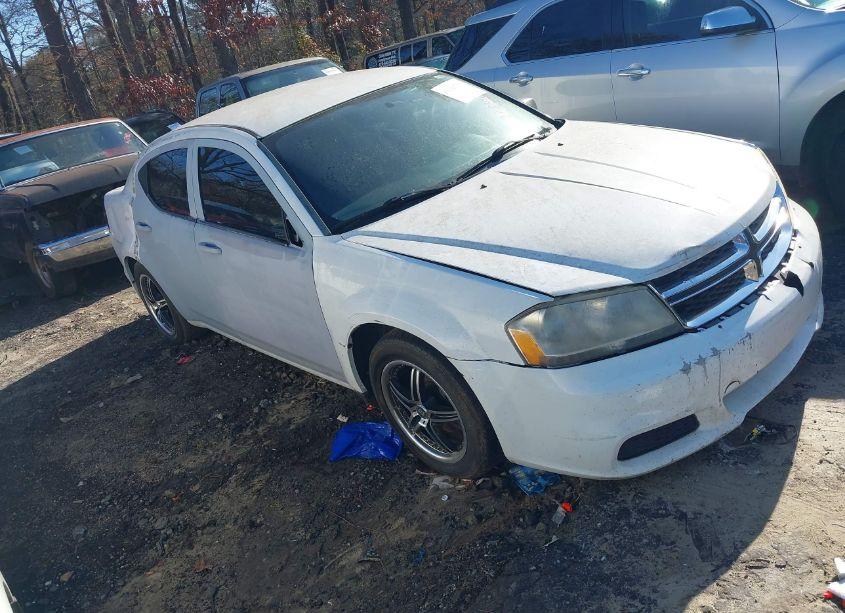 2012 Dodge Avenger SE (VIN 1C3CDZAB7CN323642) main photo