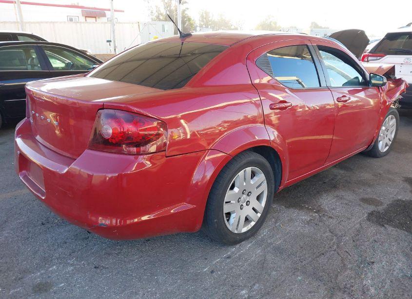 Photo 4 of 2013 Dodge Avenger SE (VIN 1C3CDZAB7DN518707)