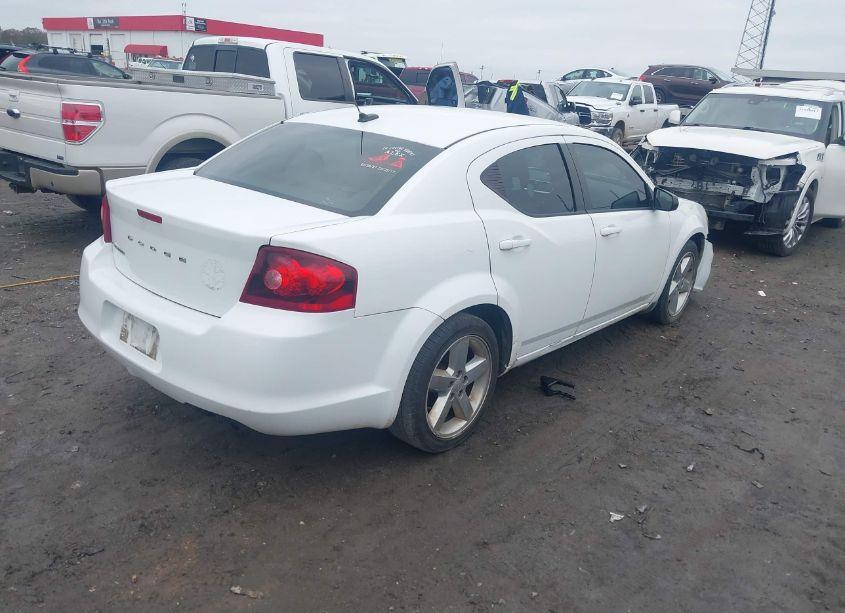 Photo 4 of 2013 Dodge Avenger SE (VIN 1C3CDZAB7DN616636)