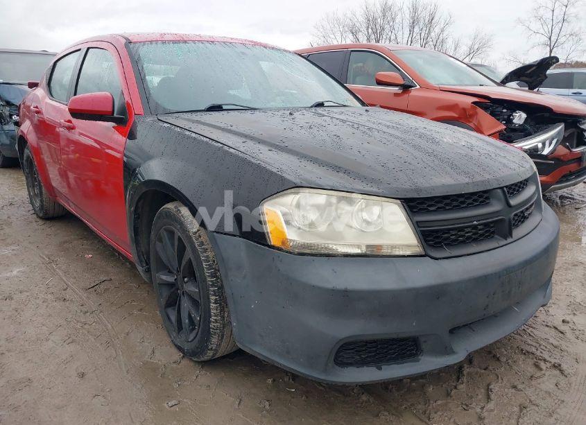 2013 Dodge Avenger SE (VIN 1C3CDZAB7DN658613) main photo