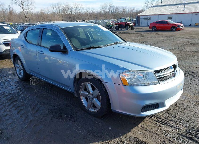 2013 Dodge Avenger SE (VIN 1C3CDZAB7DN724884) main photo